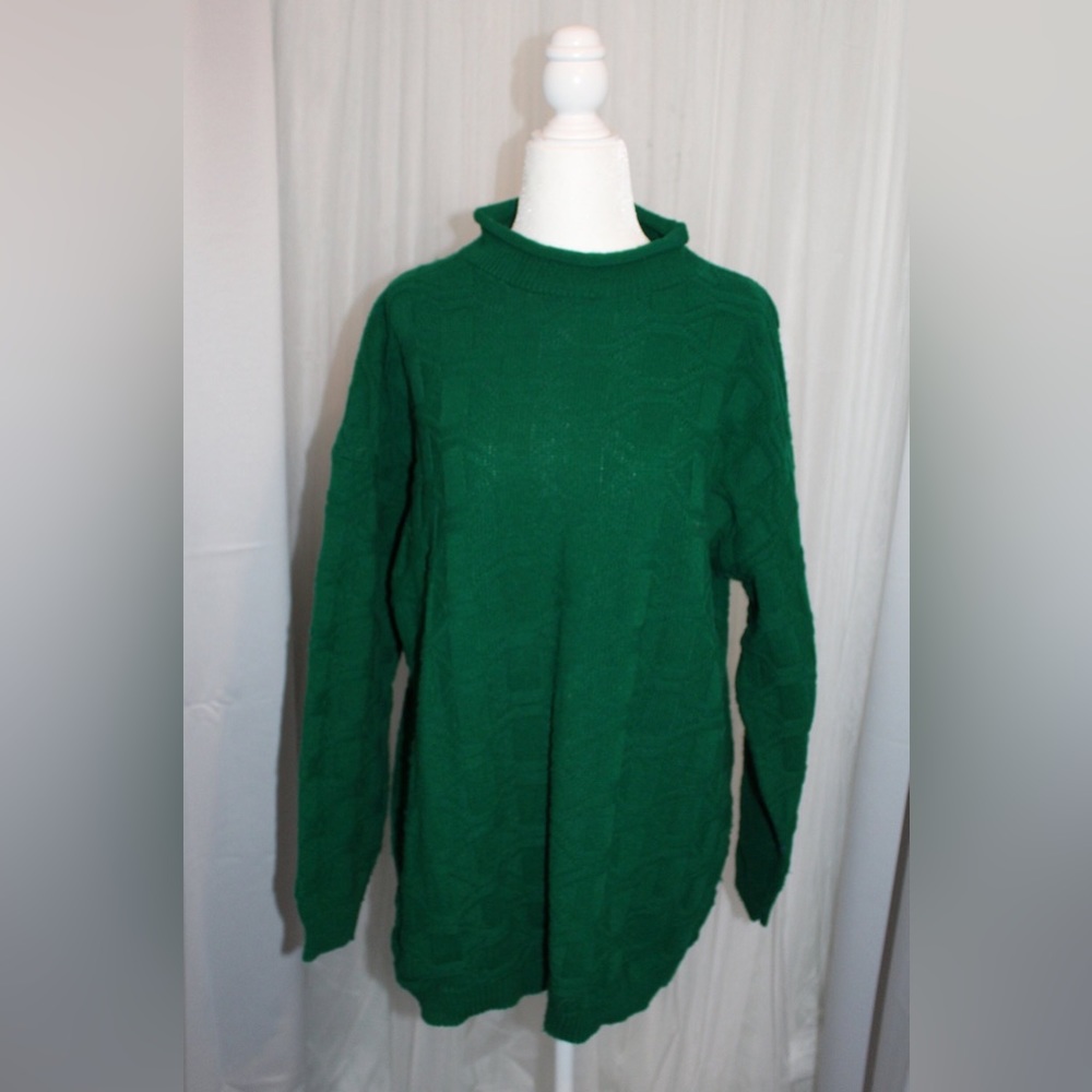Lindsey Blake Kelly Green Vintage Sweater